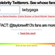 Image for article titled Which Celeb Has The Dumbest Fans On Twitter?